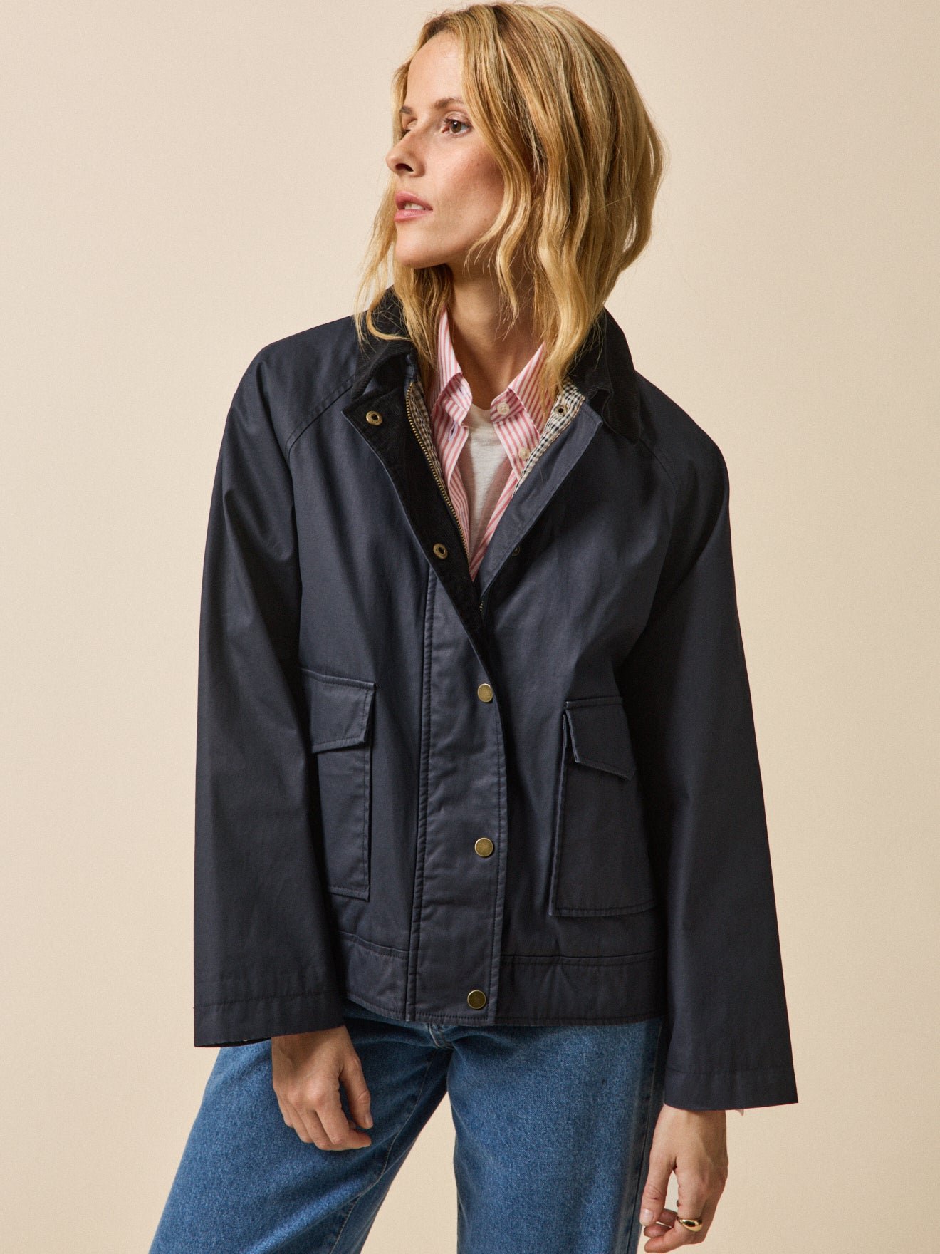 Women's coated cotton jacket - Image 6