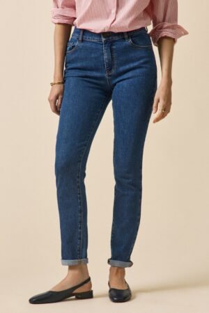 Women's slim-leg Aurelie organic cotton jeans