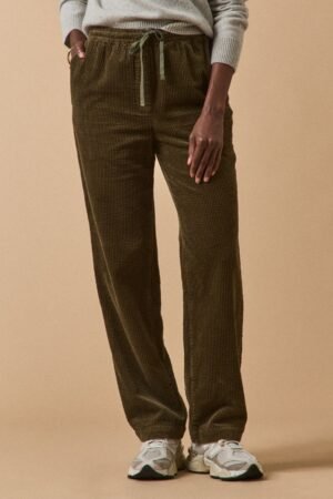 Women's Agatha crinkled corduroy trousers